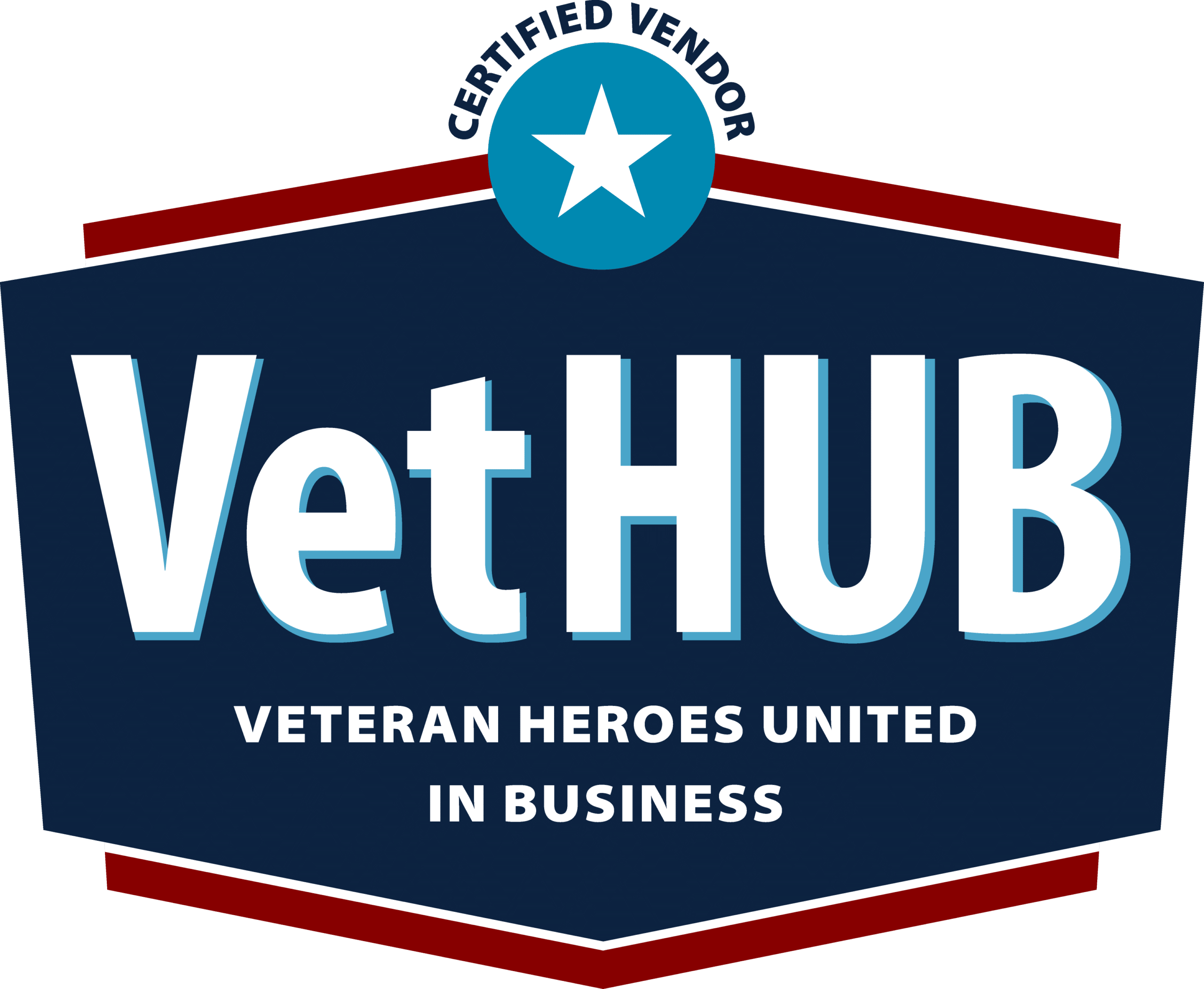 VetHUB Certified Vendor - Veteran Heroes United in Business